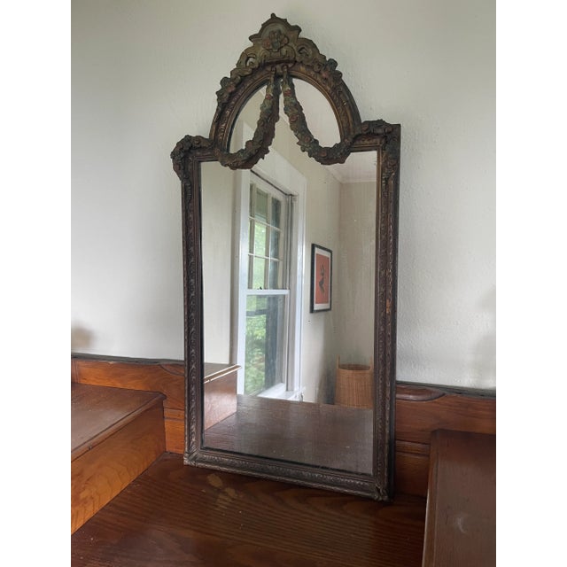 1920s 1920s Gilded Swag Mirror For Sale - Image 5 of 5