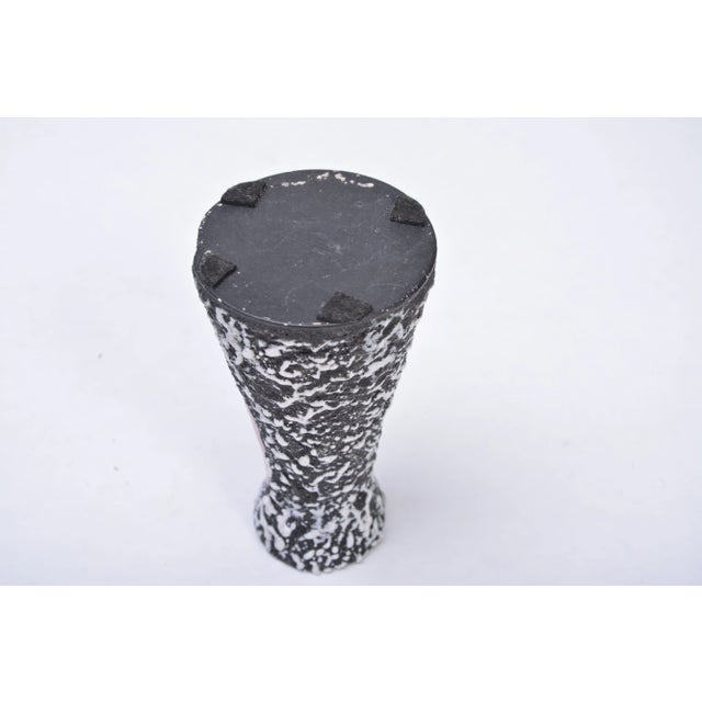 Small Mid-Century Fat Lava Vase, 1950s For Sale - Image 4 of 6