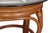 Bamboo, Rattan and Glass Side Tables, a Pair For Sale In Tampa - Image 6 of 7
