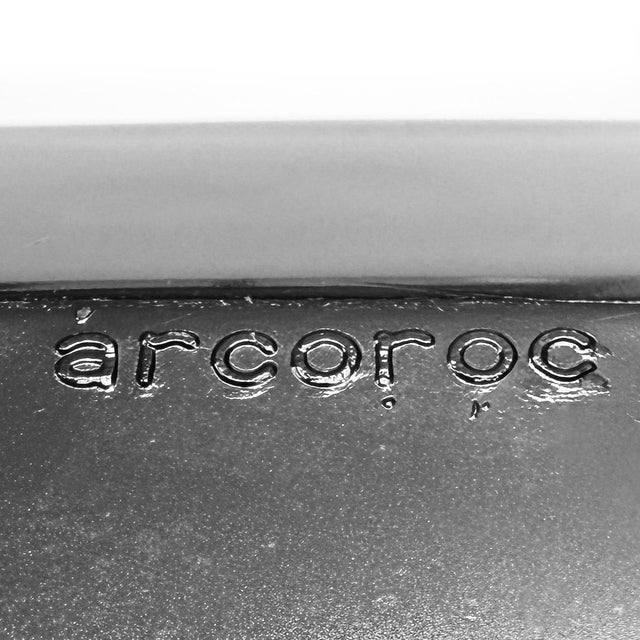 Mid-Century Modern Vintage Arcoroc French Octagon Shaped Black Mod Serving Set - 10 Pieces For Sale - Image 3 of 3