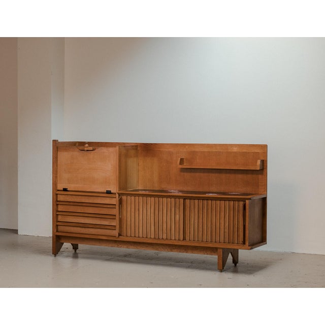 Guillerme et Chambron Sideboard by Guillerme et Chambron for Votre Maison, France, 1960s For Sale - Image 4 of 18