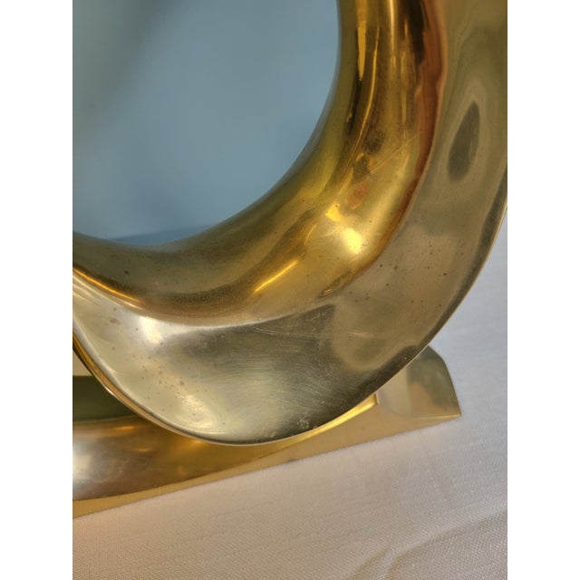 Erwin Lambeth Vintage Sculptural Pierre Cardin Attributed Lamp For Sale - Image 4 of 12