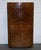 English Art Deco Burr Walnut 2-Door Wardrobe with Shelves, 1930s For Sale - Image 4 of 18
