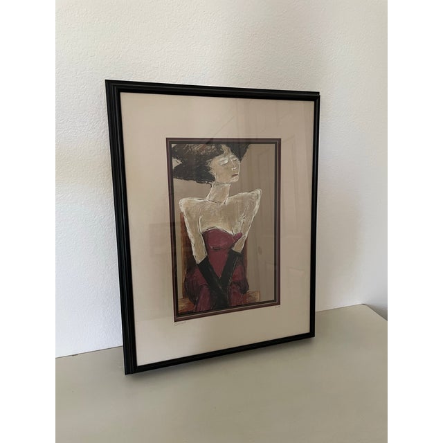 Female Portrait Art Print by Harris G. Strong, Framed For Sale - Image 11 of 11