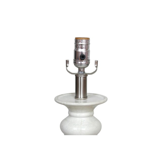 Contemporary Post Moderne Drip Glazed Ceramic Table Lamp For Sale - Image 3 of 7