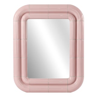 Portalito Mirror in Blush Pink by Tilecito For Sale