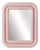 Portalito Mirror in Blush Pink by Tilecito For Sale