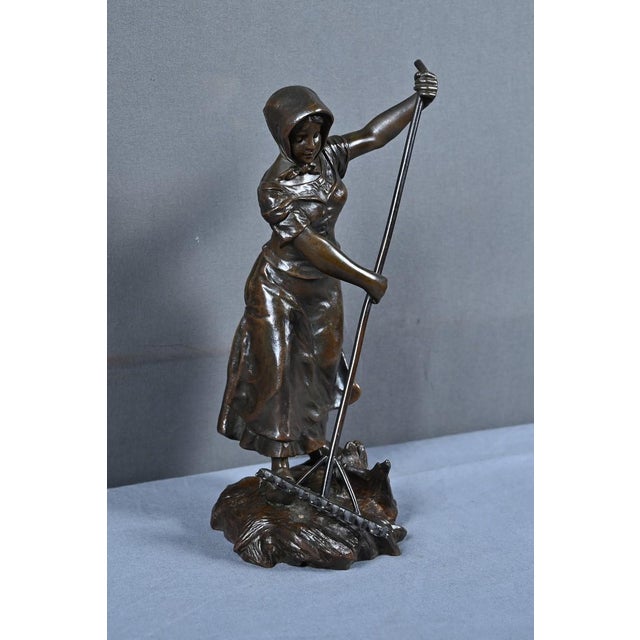 Grisard, The Haymaker, 1930, Bronze For Sale - Image 3 of 18