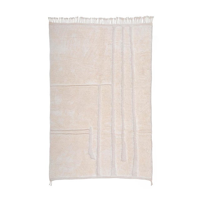 Hand-Knotted Wool Rug by Azele Studio For Sale - Image 11 of 11