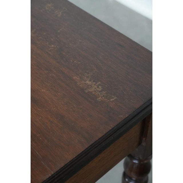 Antique English Hallway Side Table, Late 19th Century For Sale - Image 11 of 13