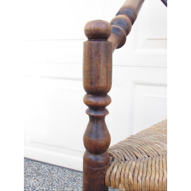 Antique English Triangular Spindle Chair For Sale - Image 12 of 17