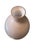 Mid Century Italian Blush Opaline Glass Decanter With Amber Stopper For Sale - Image 4 of 8