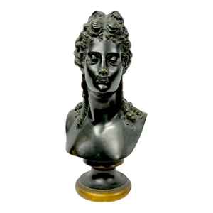 Bronze Bust of a Classical Female Figure