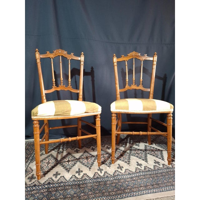 Volante Chairs, 1890s, Set of 2 For Sale - Image 5 of 11