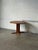 1960s Vintage Danish Teak Round Extendable Dining Table – Mid-Century Modern Scandinavian Dining Table With Leaf For Sale - Image 5 of 11