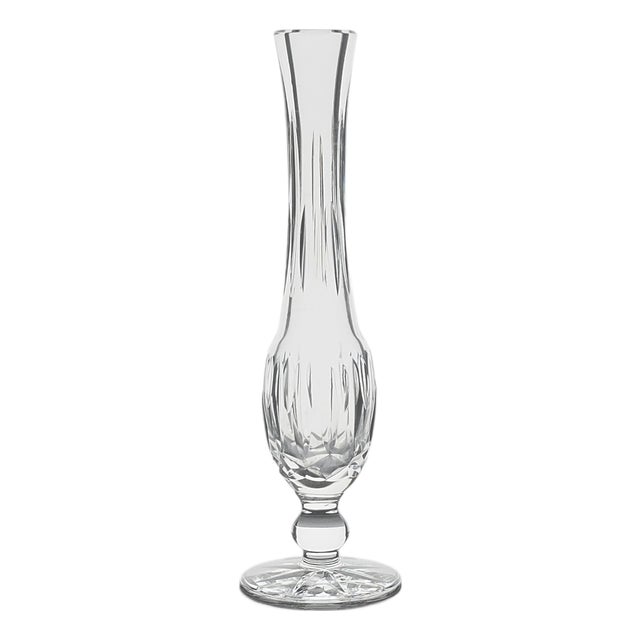 Waterford Crystal Footed Bud Vase Vases & Urns Collection 9.25" For Sale