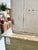 Antique Industrial Cubby Wall Cabinet For Sale - Image 4 of 12