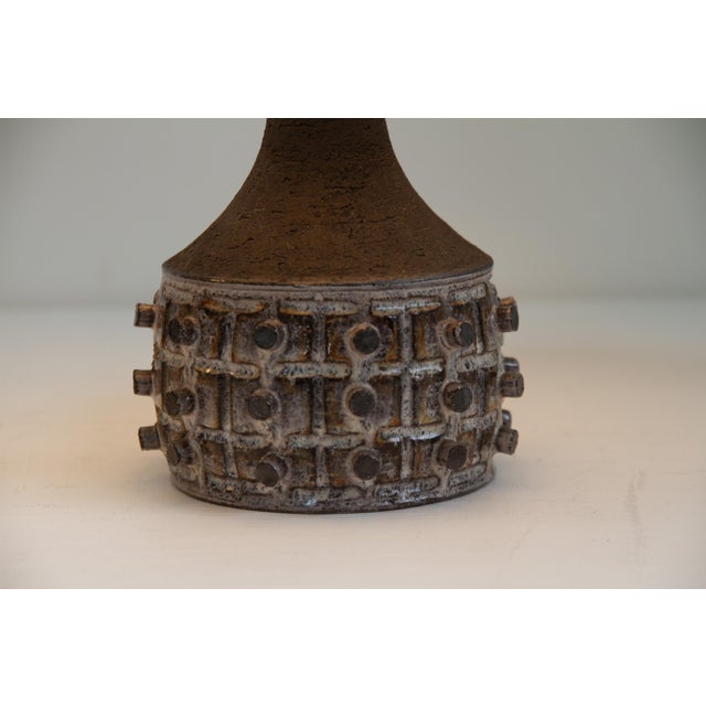 Danish Modern Ceramic Table Lamps by Jette Hellerøe for Axella, 1960s, Set of 2 For Sale - Image 14 of 18