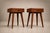 Brazilian Modern Pair of Imbuia Wood Nightstands by Teperman, Brazil, 1950s For Sale - Image 14 of 18