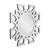 Kenneth Ludwig Chicago Eduina Symmetrical Cut Pattern Wall Mirror For Sale - Image 4 of 11