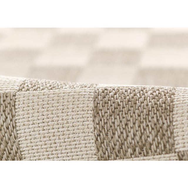 Textile Erin Gates by Momeni Saybrook Check Grey Indoor/Outdoor Area Rug 6'6" X 9' For Sale - Image 7 of 12