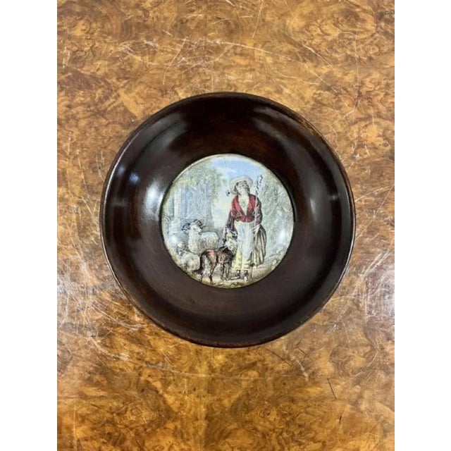 Victorian Pratt Ware Pot Lids, 1860s, Set of 2 For Sale - Image 3 of 5