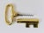 Large Brass Key Cork Screw or Bottle Opener attributed to Carl Auböck, Austria, 1950s For Sale - Image 6 of 9