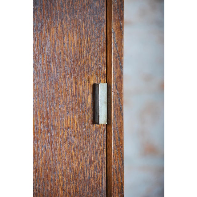 Mid-Century Czech Bookcase from Dřevozpracující Podnik Praha, 1950s For Sale - Image 11 of 14