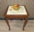 Chippendale Style Side Table with Hand-Painted Tiles For Sale - Image 5 of 13