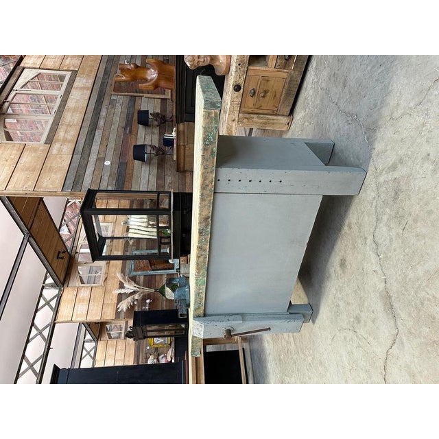 Vintage Carpenter's Workbench, 1960s For Sale - Image 15 of 18