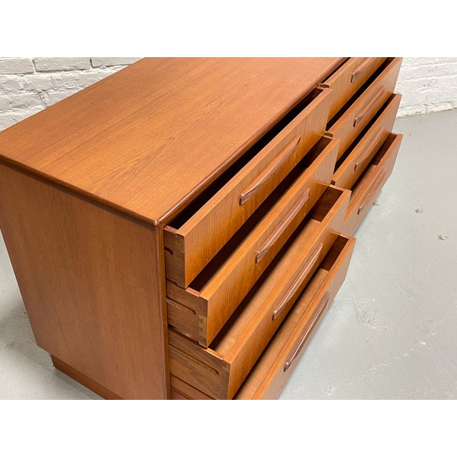 Mid Century Modern Teak Double Dresser by G-Plan, C. 1960's For Sale - Image 9 of 12