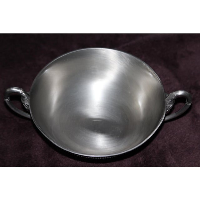 Vintage Silver Vase with Handles, 1950s For Sale - Image 12 of 16