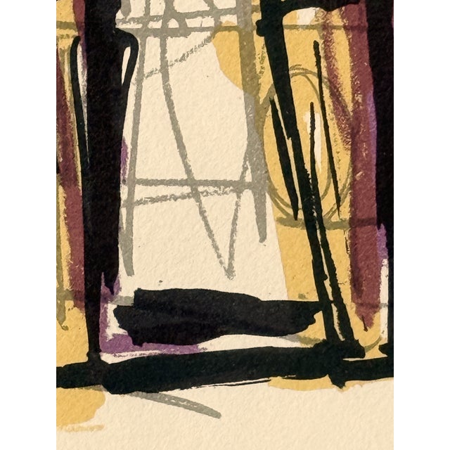Henry Moore (British 1898-1986) Thirteen Standing Figures Lithograph Print, 1958 For Sale - Image 9 of 11