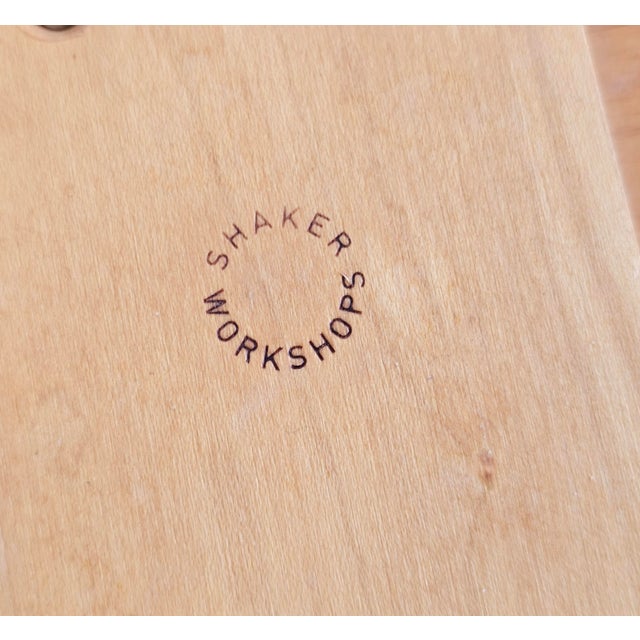 Late 20th Century Shakers Worshops Pedestal Spider Legs Maple Candle Stand For Sale In Washington DC - Image 6 of 7