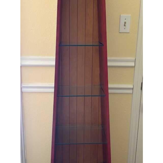 This beautiful Ethan Allen Cherry Display Cabinet can be used in a variety of ways . . . to display curios, stacking...