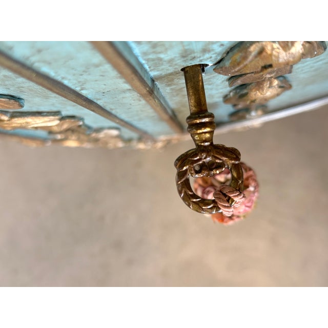 Half-Moon Sideboard in Wood and Marble, 1960s For Sale - Image 12 of 18