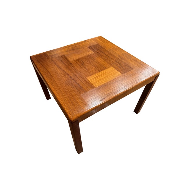 Danish Mid Century Modern Vejle Stole Og Møbelfabrik Side Table For Sale In Portland, OR - Image 6 of 12