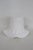 Mid-Century Modern Milk Glass Lace Dewdrop Beaded Jewel Small Basket Vase Container Figurine 4770b For Sale - Image 3 of 11