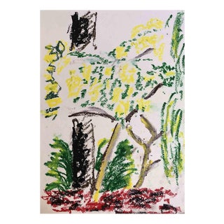 Alfredo Pizzi, Composition 2, Pastel Drawing, 2025 For Sale