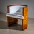 Art Deco Armchairs with Pouf, probably Italy For Sale - Image 10 of 15