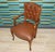 Baroque Chippendale Chair in Skai and Faux Leather, 1960s For Sale - Image 9 of 9