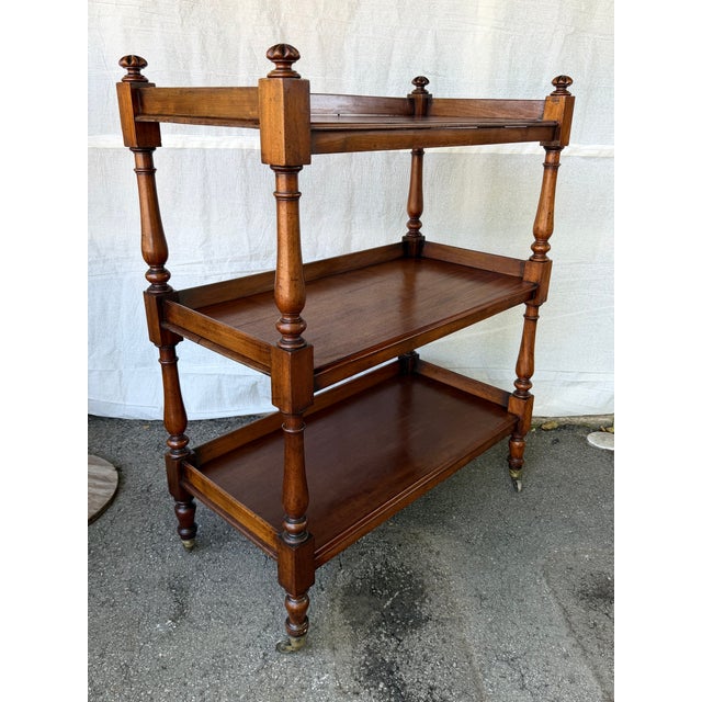 Wood 19th Century English Trolley For Sale - Image 7 of 11