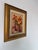 Abstract 1980's Vintage Impressionist Floral Still Life Oil on Canvas Board Painting – Framed & Signed For Sale - Image 3 of 12