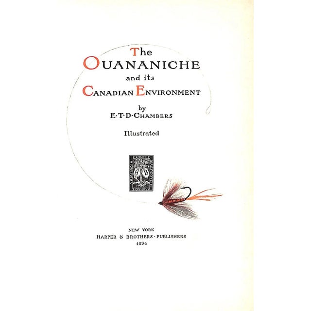 CHAMBERS, E.T.D. [357] pp. Harper & Brothers 1896 8 1/2" x 5 3/4"
