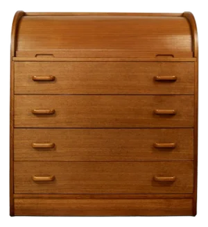 1970’s Mid-Century Danish Modern Teak Secretary Desk