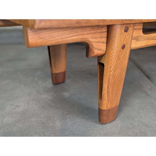 Mid-Century Modern Oak Buffet/Credenza by Edmond J. Spence "Coronation" Line, C1950s For Sale - Image 11 of 17