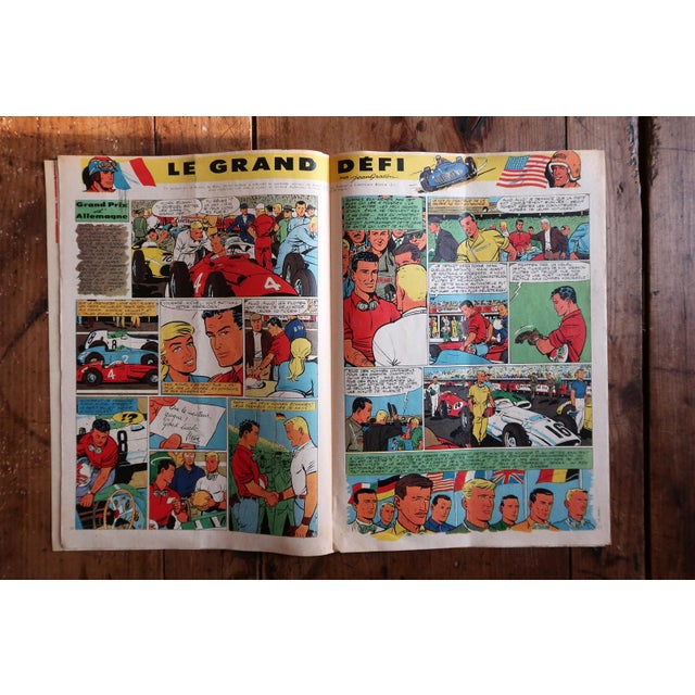 Original Le Journal De Tintin No. 523, October 1958 – Tintin Au Tibet First Issue For Sale - Image 4 of 7