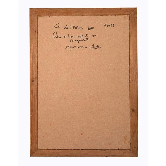 Giorgio Lo Fermo - Abstract Expression - Oil Painting - 2019 For Sale - Image 3 of 4