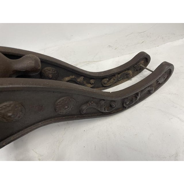 Vintage Decorative Cannon in Iron, 1940s For Sale - Image 4 of 12