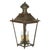 Victorian Hanging Lantern in Bronze with 4-Candle Interior, 1880s For Sale